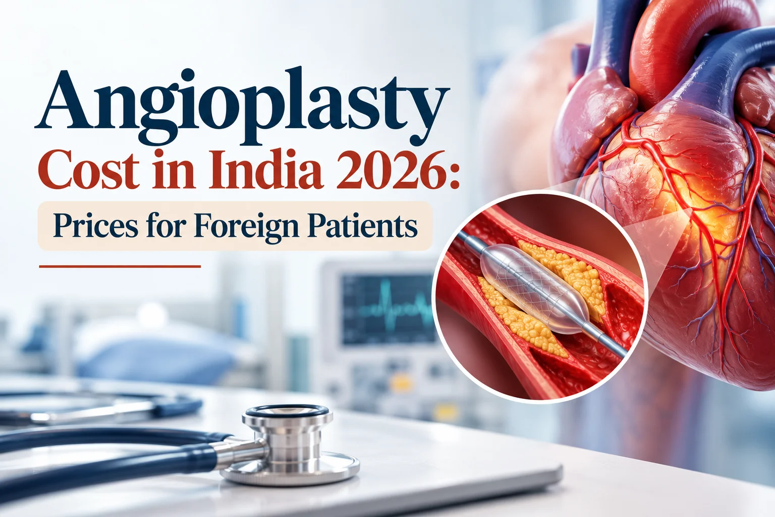Angioplasty Cost in India for International Patients