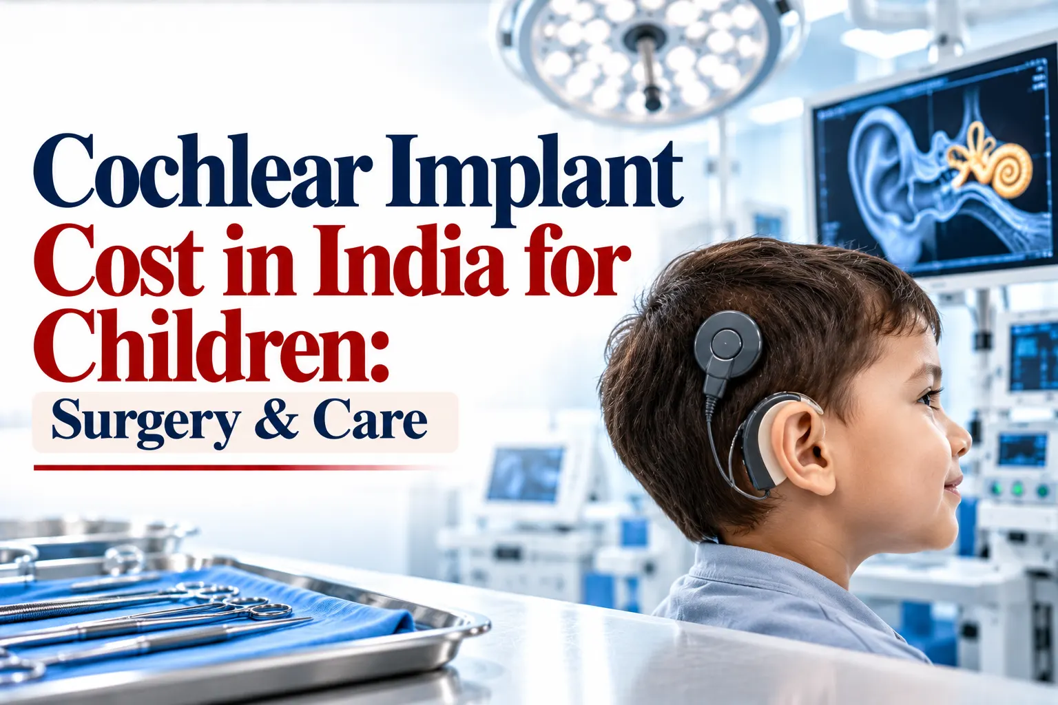 Cochlear Implant Surgery in India for Children: Cost, Procedure, Hospitals and Recovery