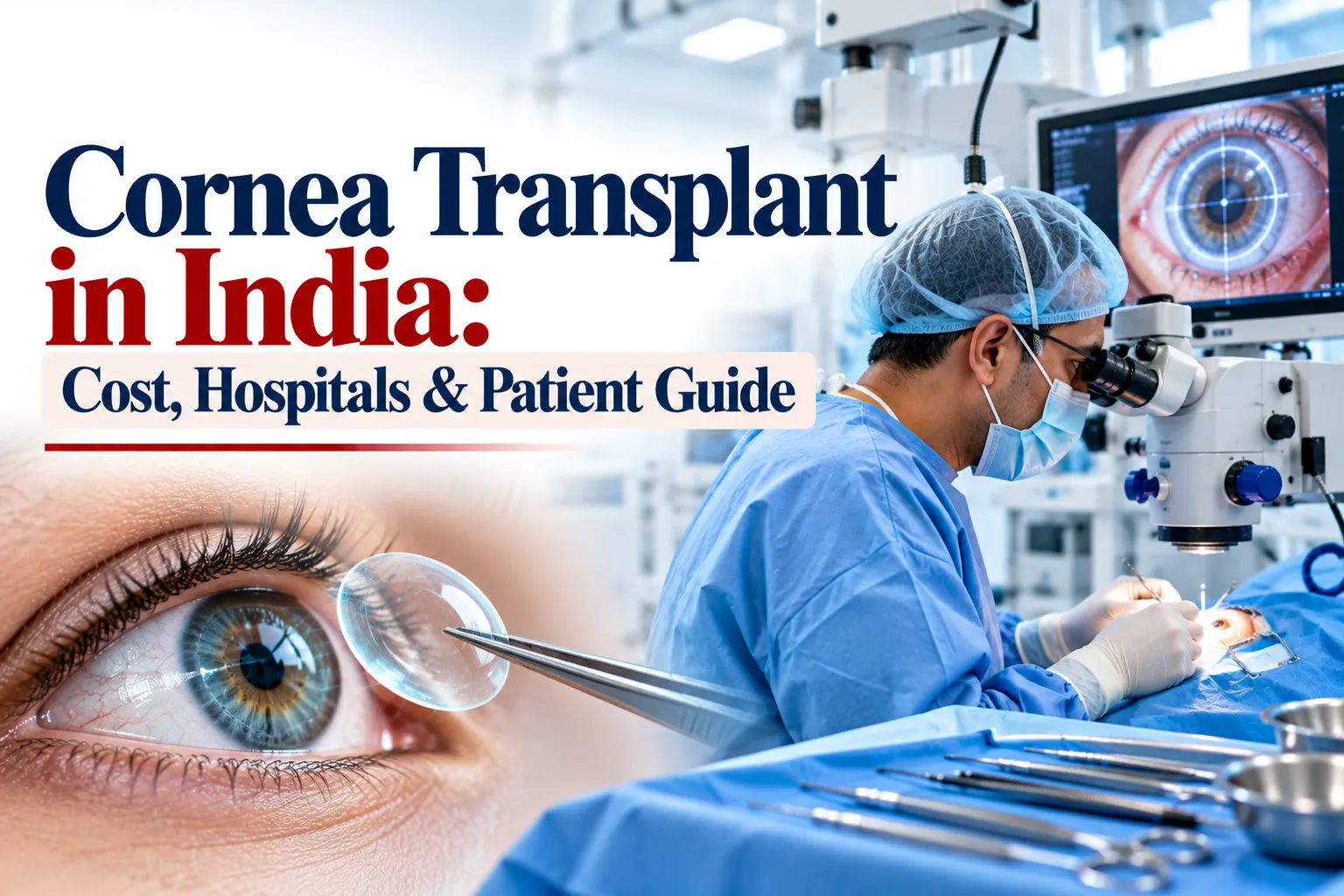 Cornea Transplant in India for Overseas Patients: Cost, Hospitals and Recovery