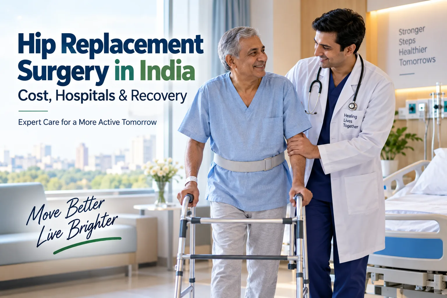 Hip replacement surgery in India cost, hospitals and recovery