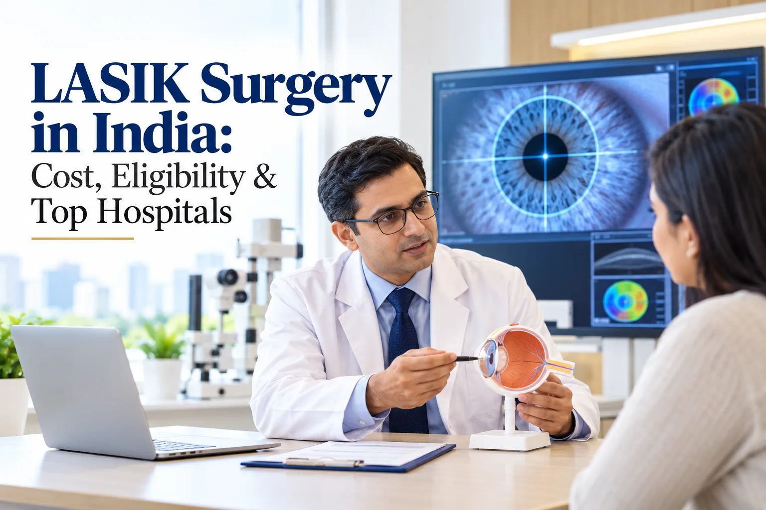 LASIK Eye Surgery in India: Cost, Eligibility & Hospitals
