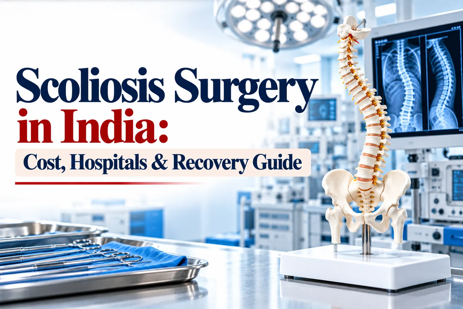 Scoliosis Surgery in India for Children and Adults
