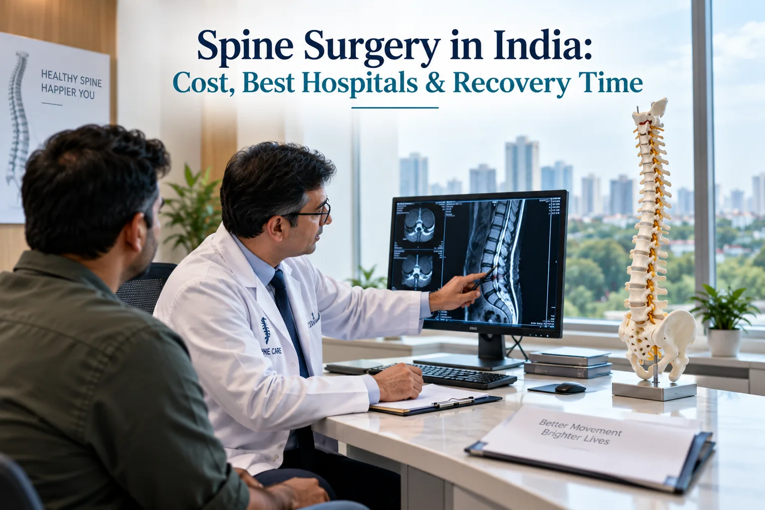 Spine Surgery in India Cost Hospitals and Recovery
