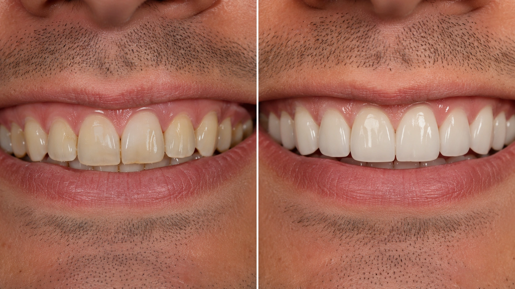 Teeth veneers before and after in India