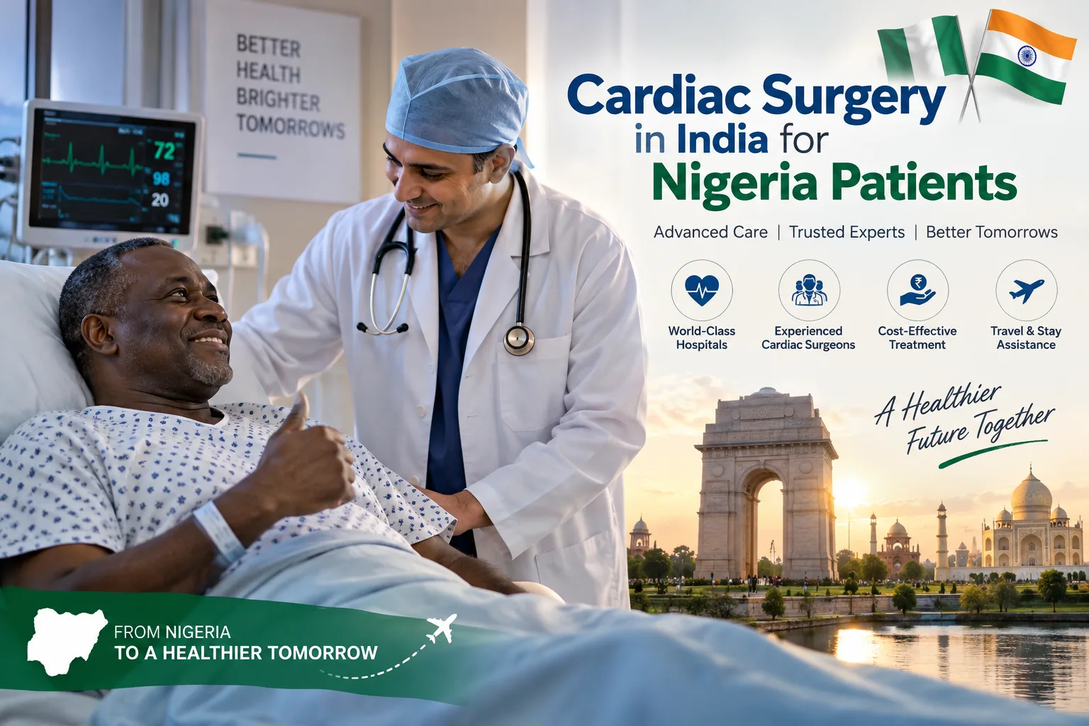 Cardiac surgery in India for Nigeria patients