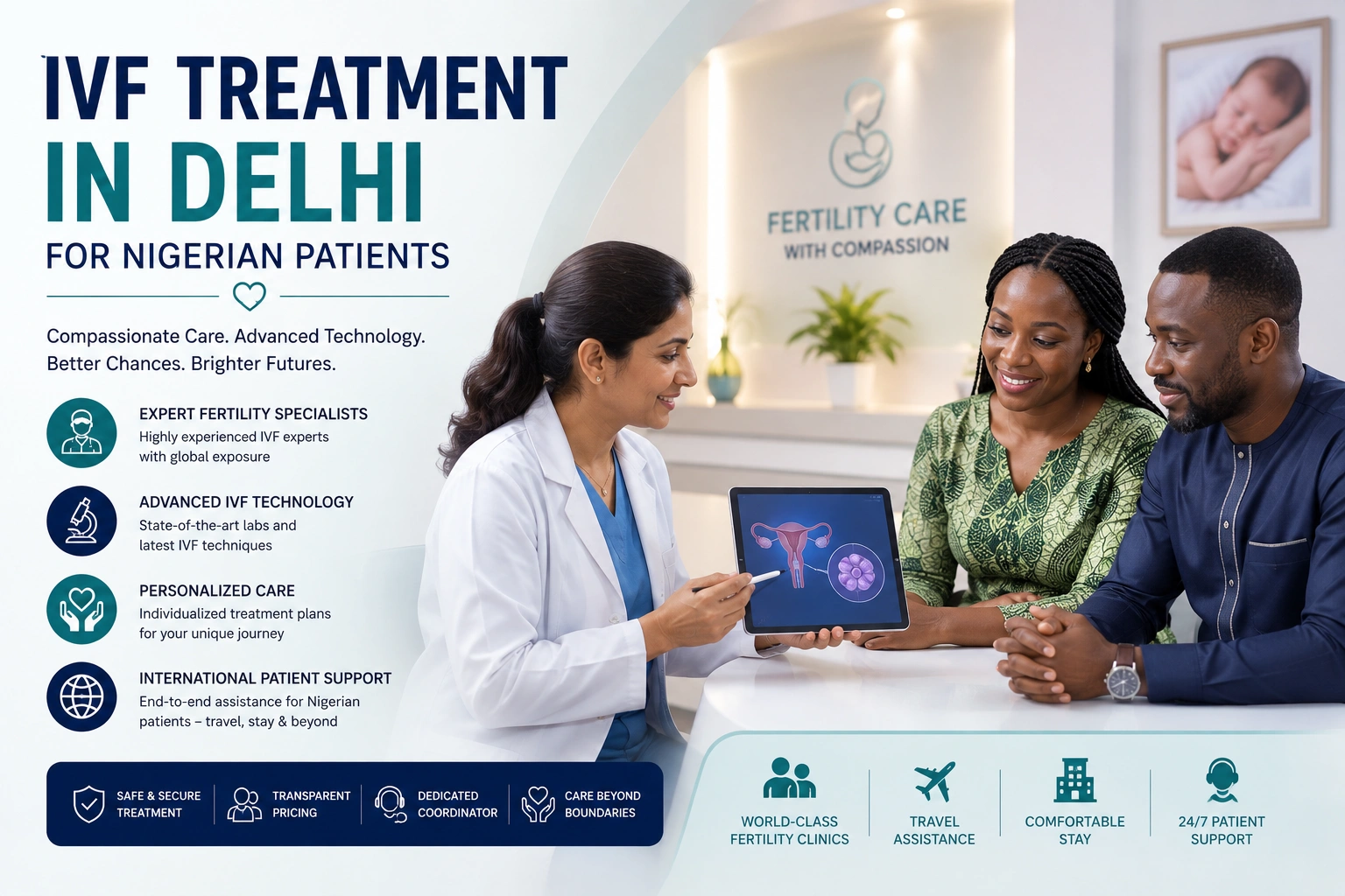 IVF treatment in Delhi for Nigerian patients
