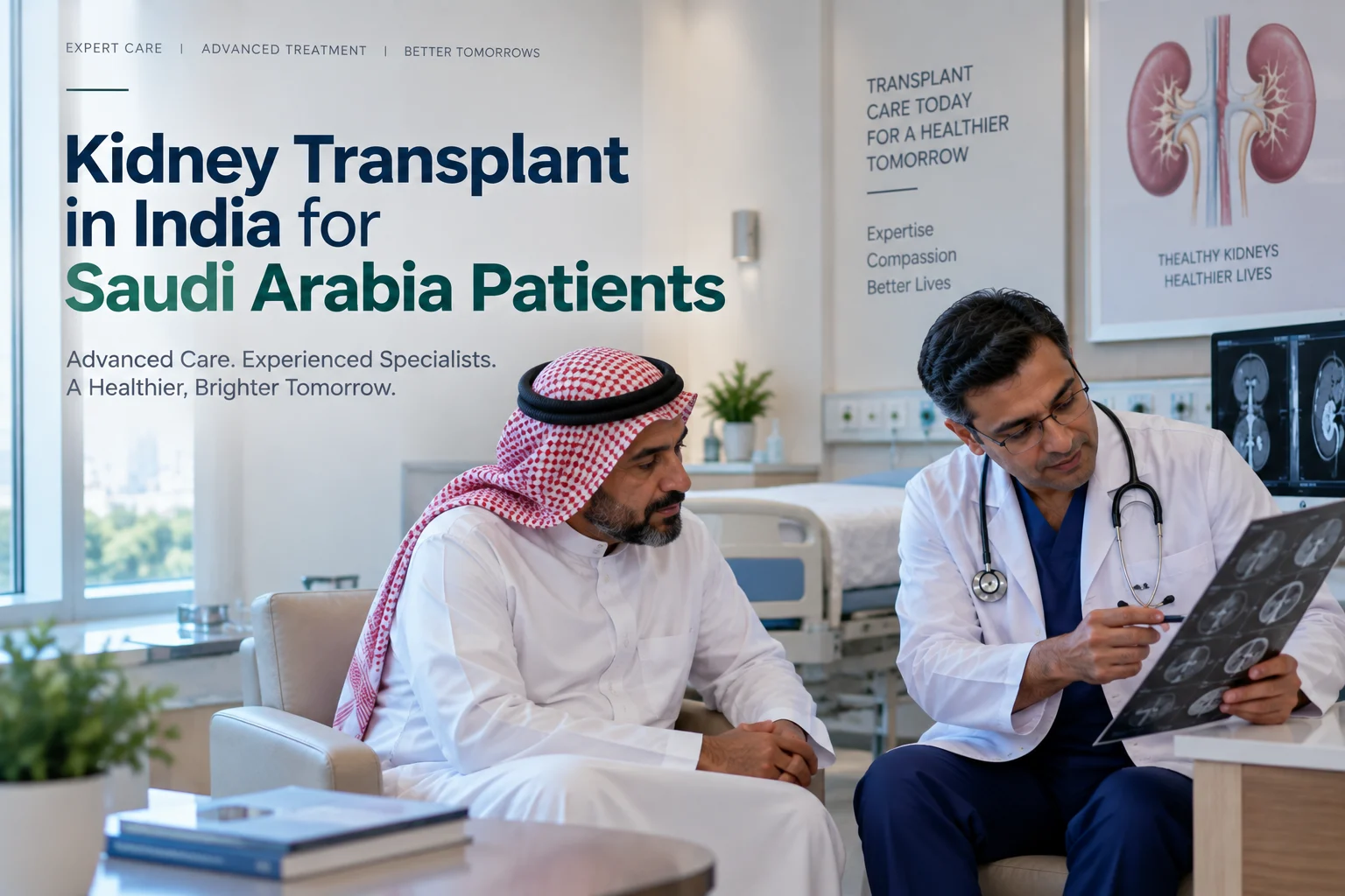 Kidney transplant in India for Saudi Arabia patients