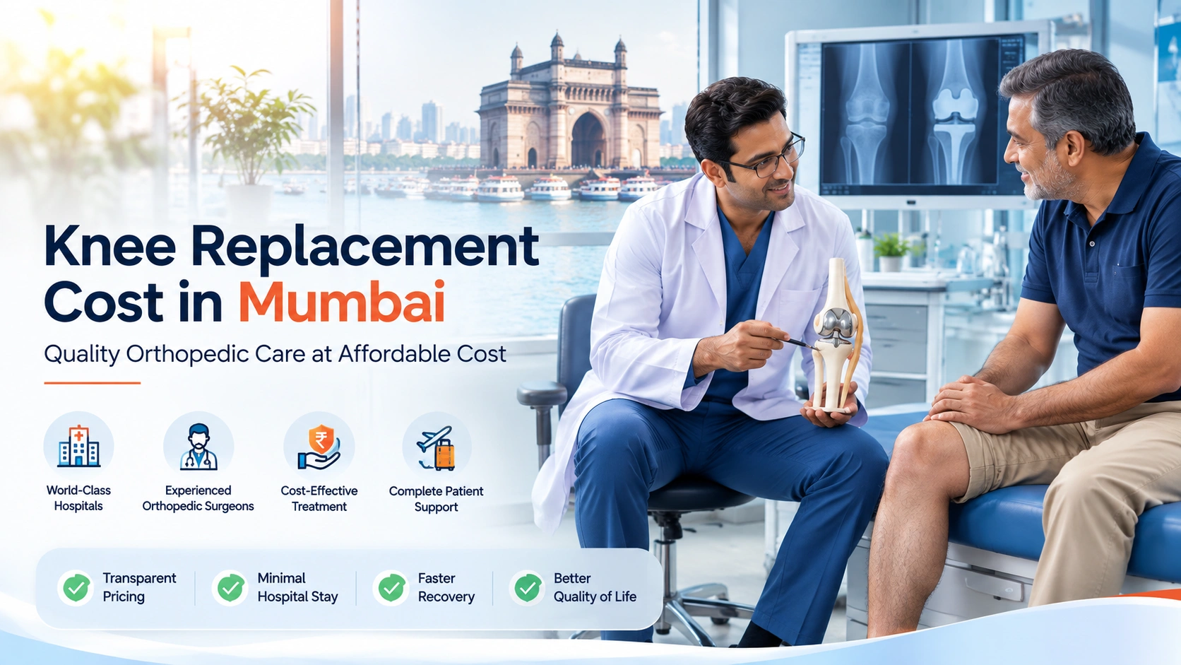 Knee replacement cost in Mumbai