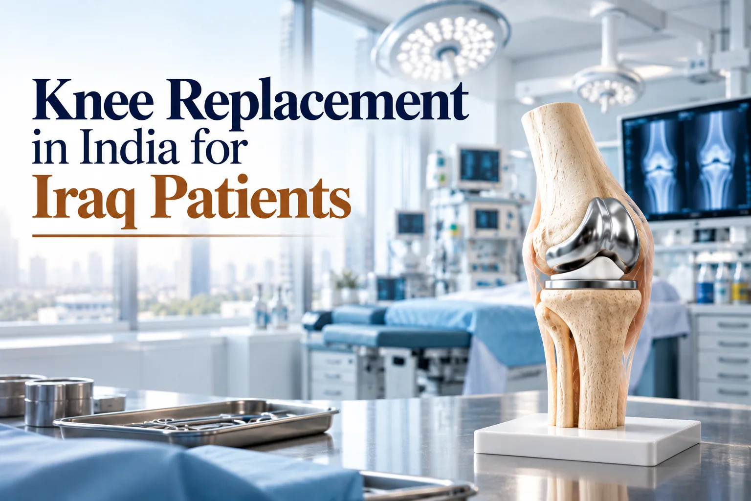 Knee replacement in India for Iraq patients
