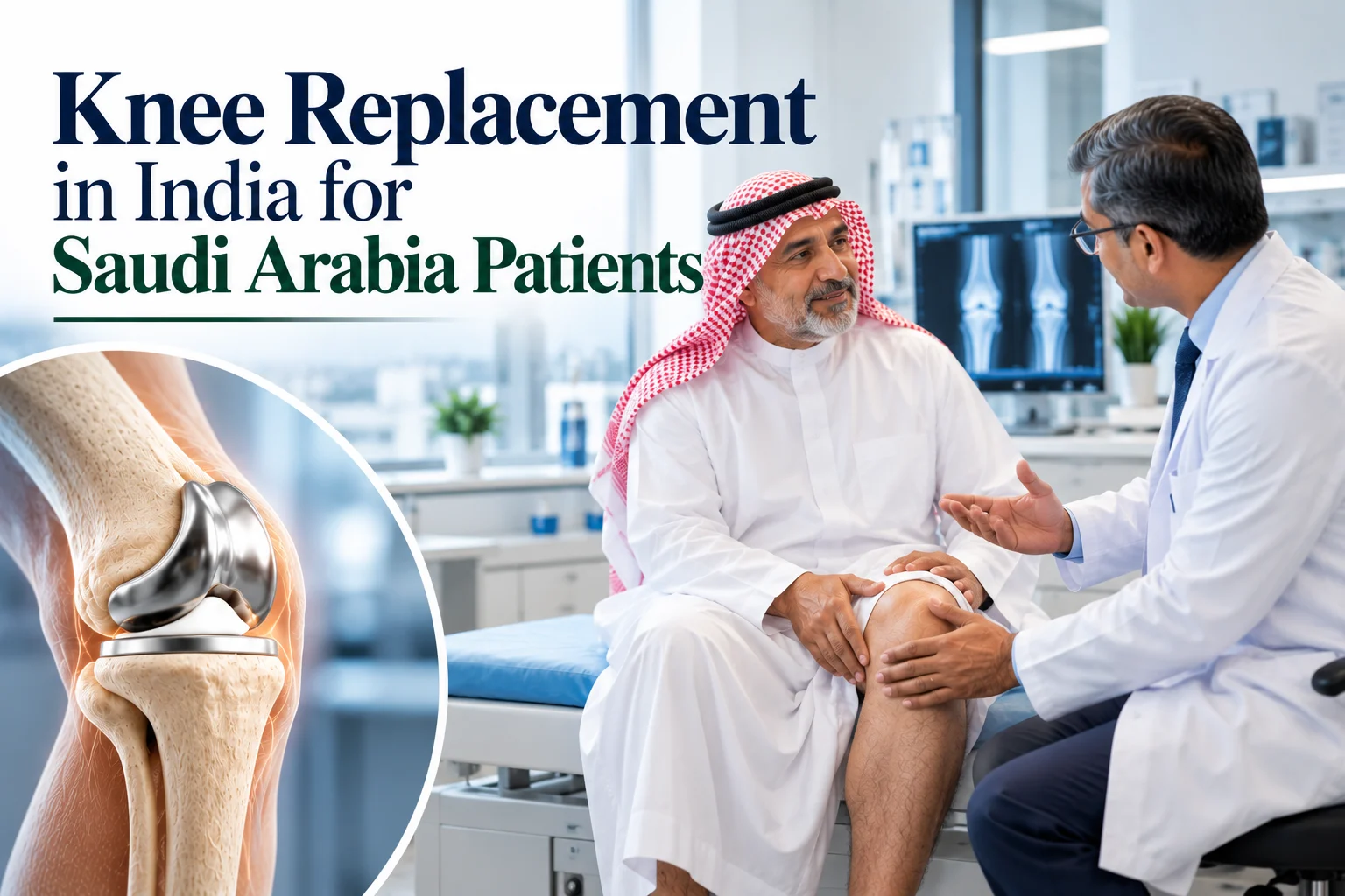 Knee replacement in India for Saudi Arabia patients