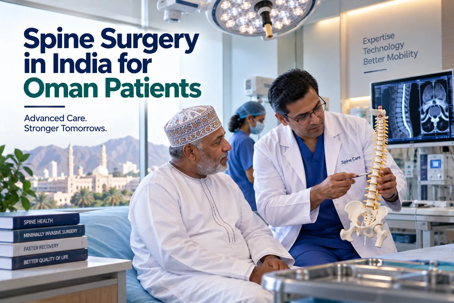 Spine surgery in India for Oman patients